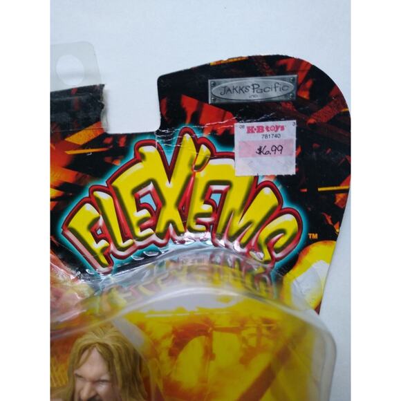 Triple H Action Figure Toy Flexems Jakks Pacific World Wrestling 2003 WWE SEALED - Picture 5 of 9